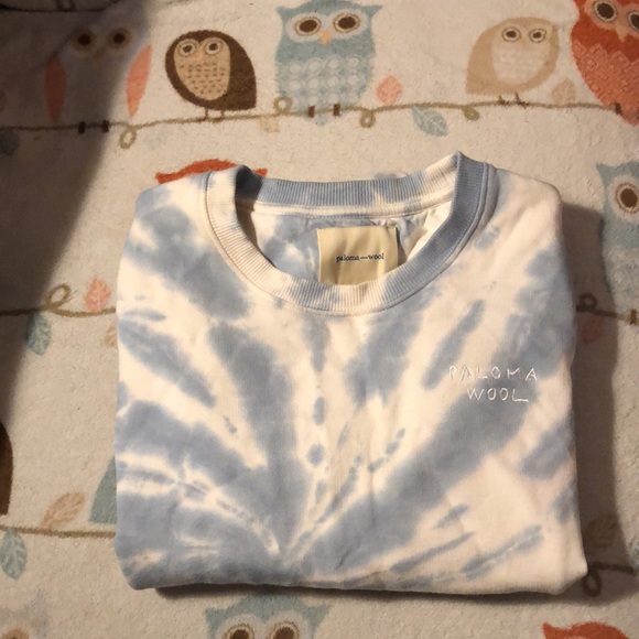 Excellent condition Paloma Wool Tie Dye Sweatshirt Top Size S - Picture 4 of 11